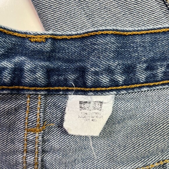 Levi's Men's 501 Blue Jeans Meas. 35x28.5" Button-Fly 100% Cotton Made in Mexico - Picture 4 of 16